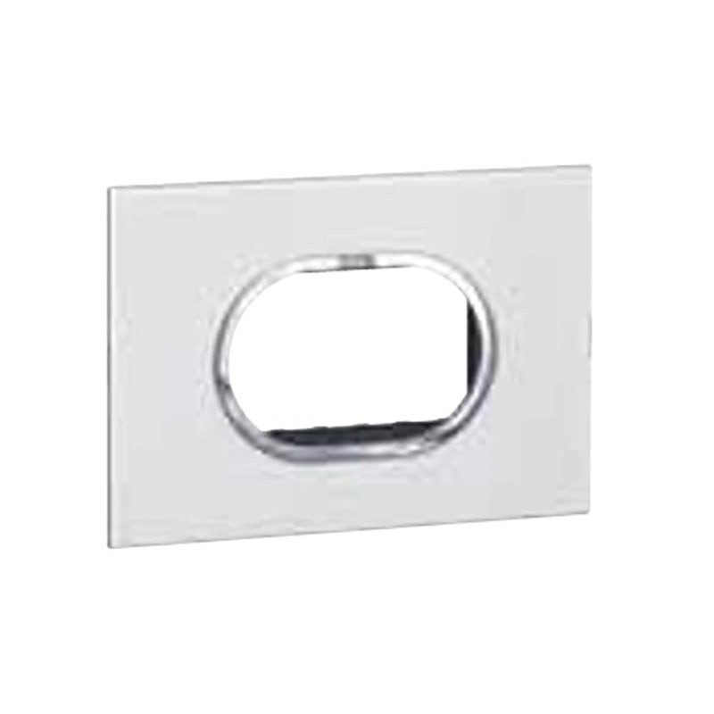 LEGRAND - Cover Plate with Frame Arteor, Indian , 3 Modules, Round, White