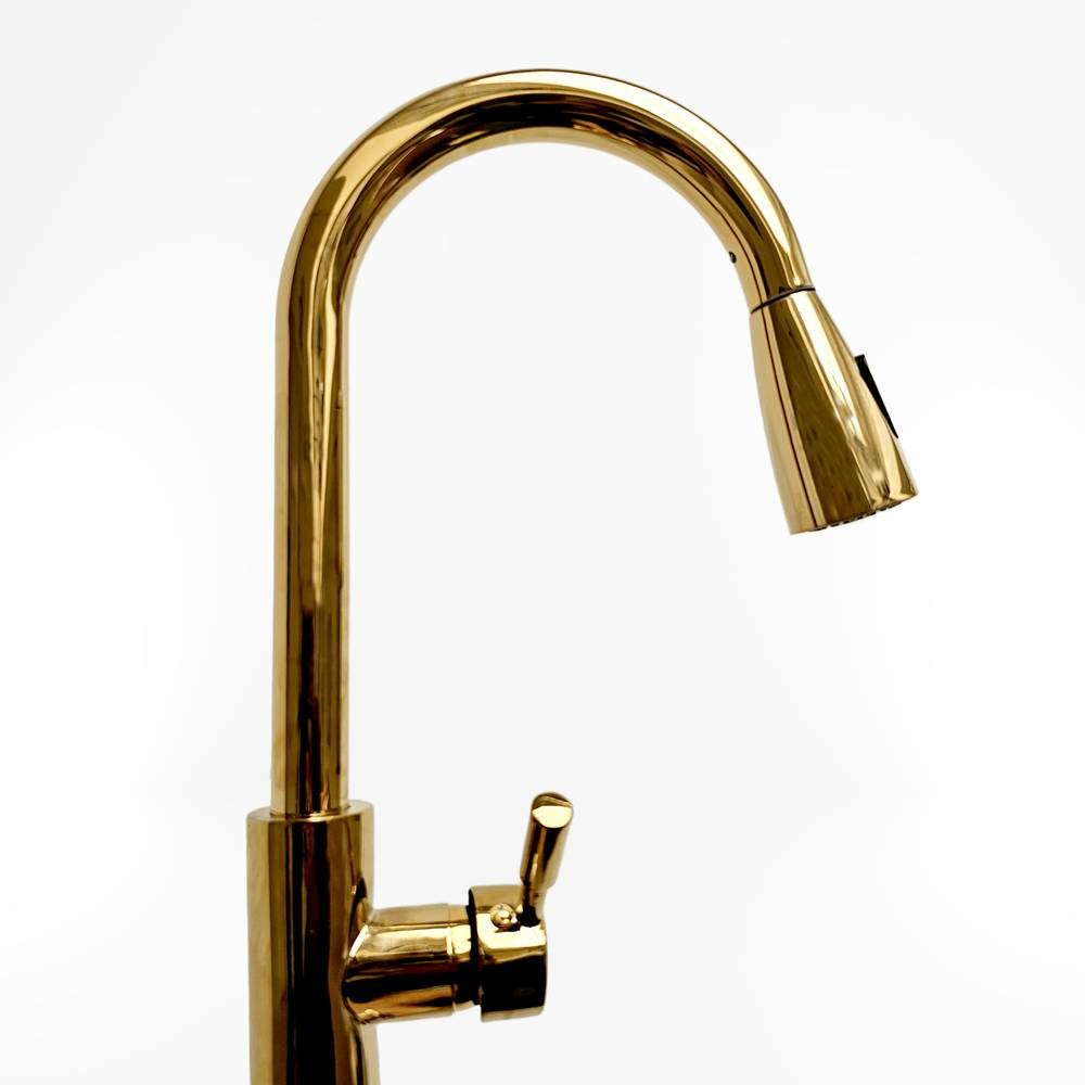 Gold Designer Kitchen Mixer LT-G