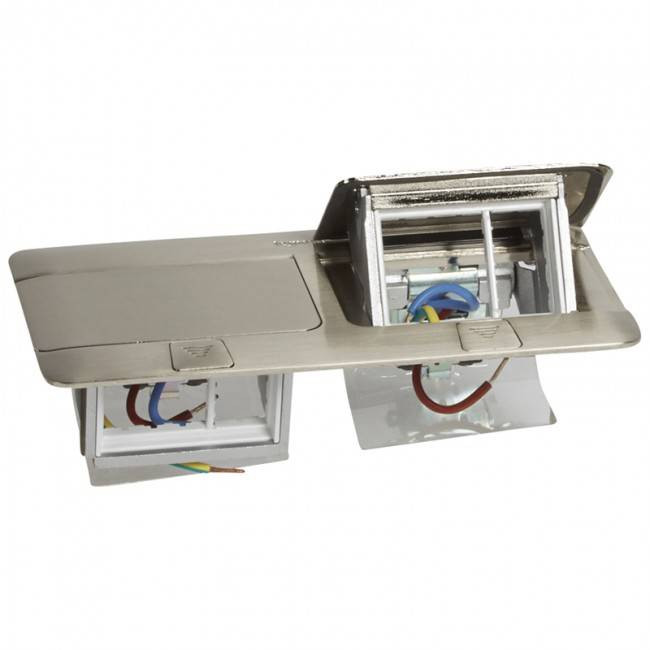 Pop-up Box - 6 Units (2 x 3) (Stainless Steel Coated)