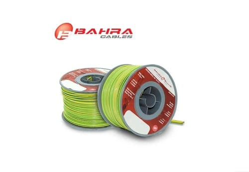 Bahra American Power Cord - Size 10 - 500 feet - 600 V - Yellow x Green