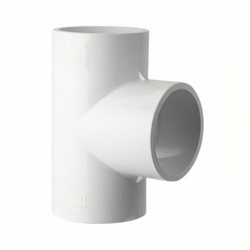 قسام عادى UPVC من نيبرو - مقاس 2 بوصة - ضغط 40 - أبيض