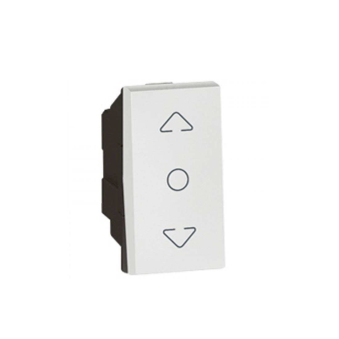 LEGRAND - Curtain SW Centre Retract 1Mod, Magnesium Arteor