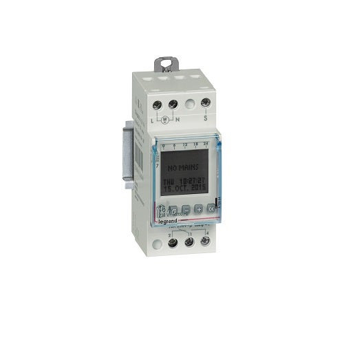 LEGRAND - Programmable Time Switch Digital Disp.- For Outdoor illuminations - 1 Output