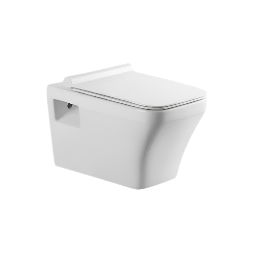 iCast Modern Hanging Bathroom Chair, 801 - White