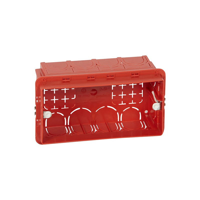 ليجراند - علبة تركيب Batibox، لVela/فسيفساء، 130x71mm، 4 موديول، عمق 50mm، بناء