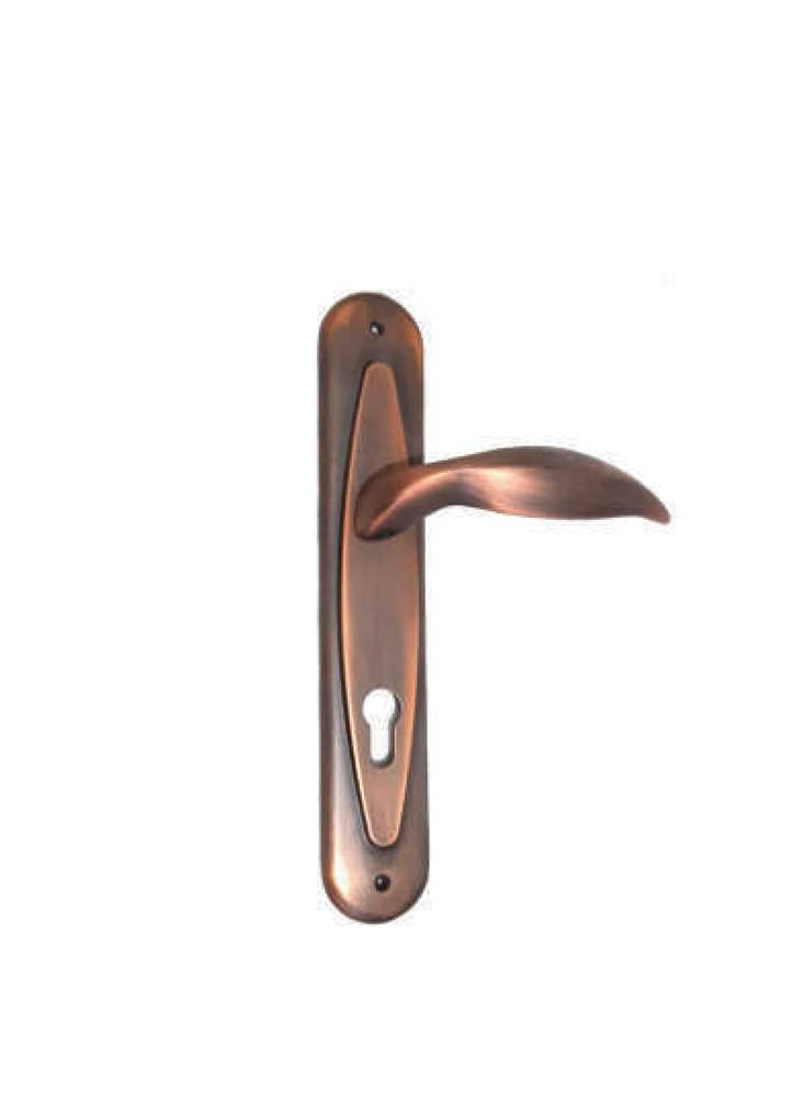 Burnt red Cali door handle, model 955