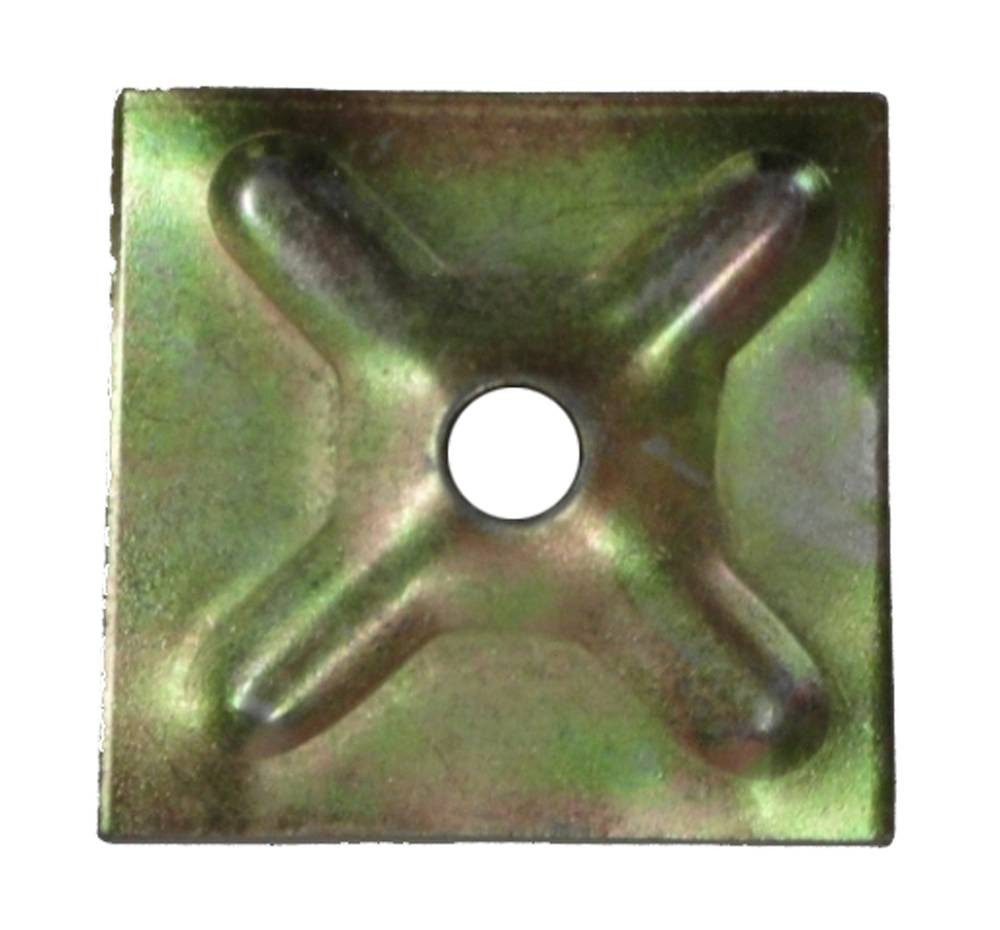 Iron plate for tie rod