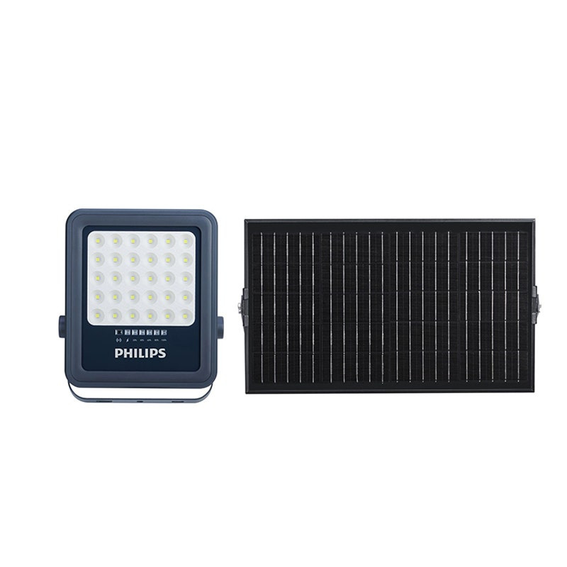 PHILIPS - Essential SmartBright Solar Flood Light BVC080, 2500 lm, 6500K, Grey
