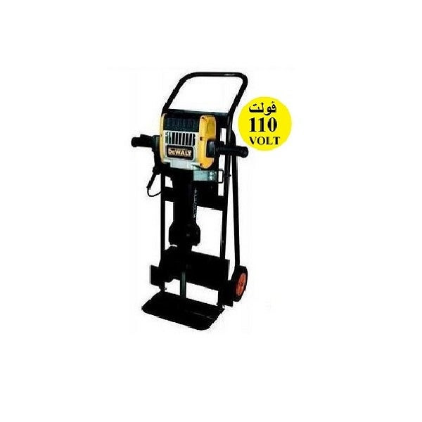 DEWALT - Hex Pavement Breaker with Trolley and Chisel, 28mm, 2100W, 110V