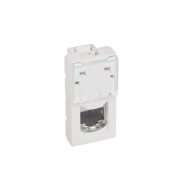 LEGRAND - Data Socket Arteor, RJ45, Cat.6, STP, 1 Module, White