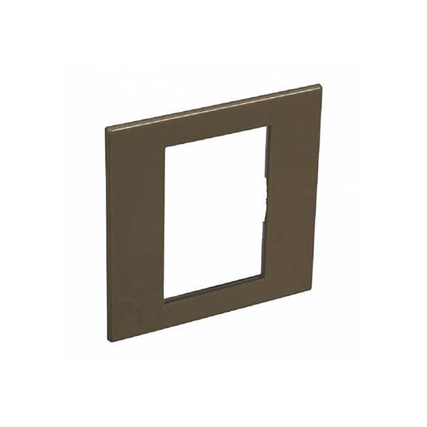 LEGRAND - Plate Arteor, BS, 1 Gang, Square, 3 Modules, Dark Bronze