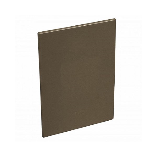 LEGRAND - Blanking Plate Arteor for 2"x4" Box, Dark Bronze