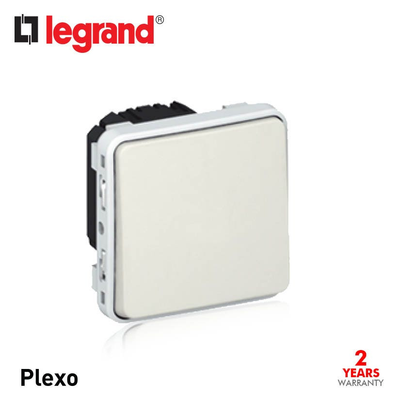 LEGRAND - Switch Plexo IP55, 2-Way, 10 AX 250 V~, Modular