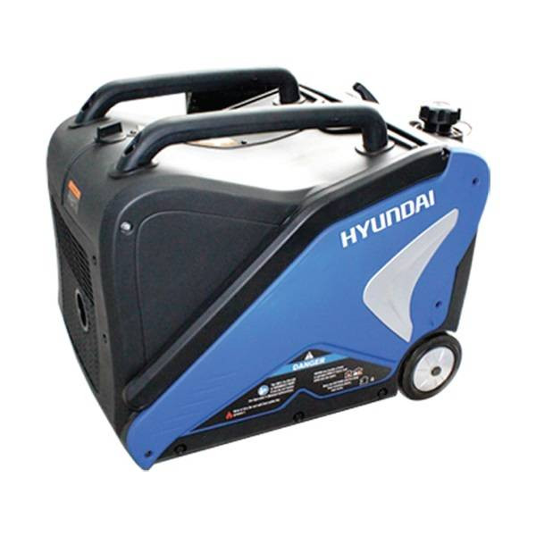 Generator, Gasoline (1.8, 2.8 kW) | Hyundai - 2 Manual Start Outlets, Silencer, 1 USB Outlet