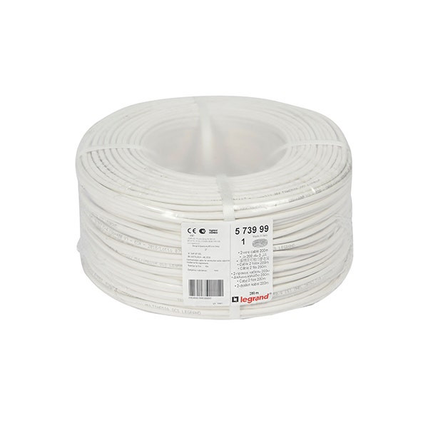 LEGRAND - BUS Cable Arteor for Sound Diffusion and Video, Door Entry System, 200 Meters