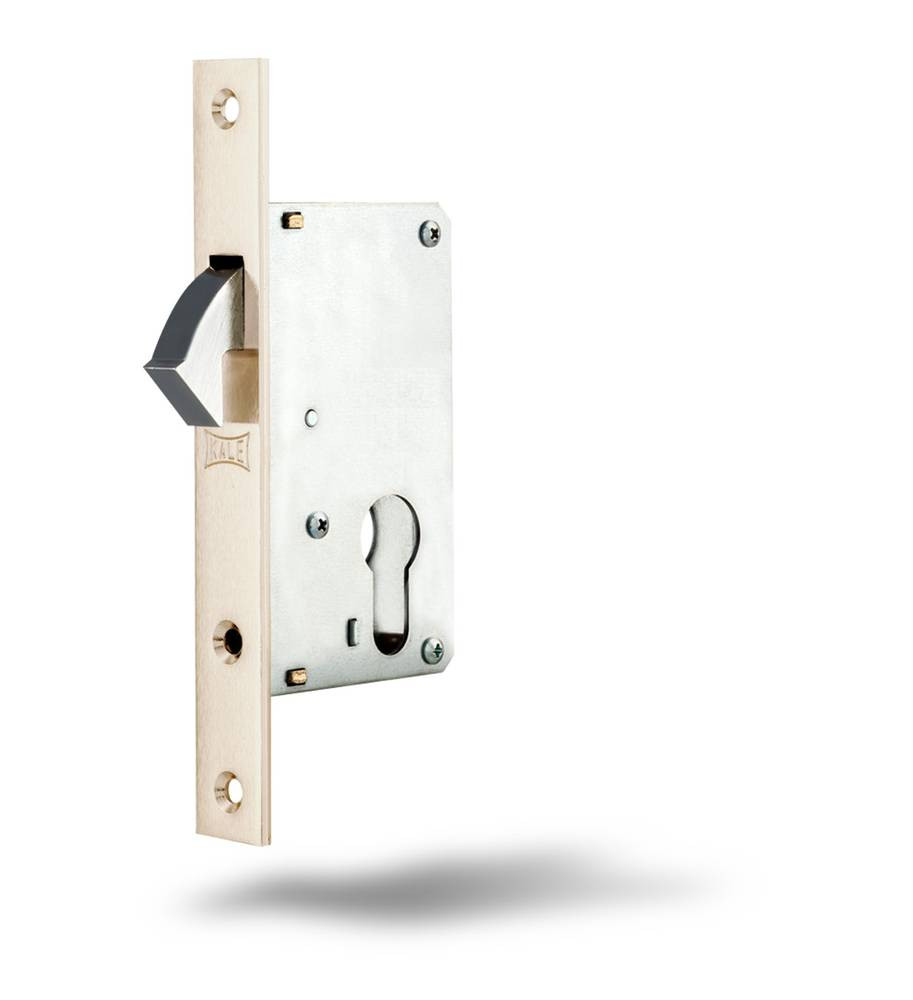 Door lock (zipper) | KALE - BRASS - 40 mm CYLINDER 62 mm