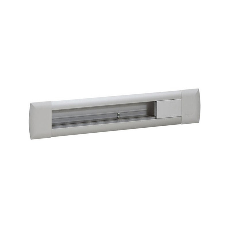 LEGRAND - Office Power and Data Module, 12 Modules, Empty, Flush Mounted, Aluminum