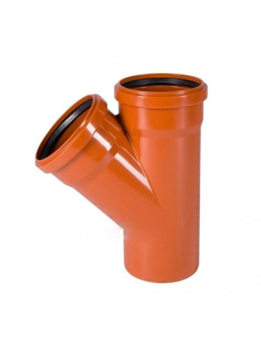 Y Namat - Drain Size 160 mm - Orange from Nipro