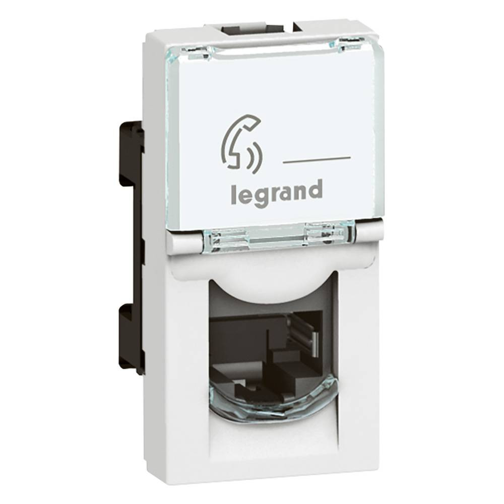 Telephone Input - Single Unit - White