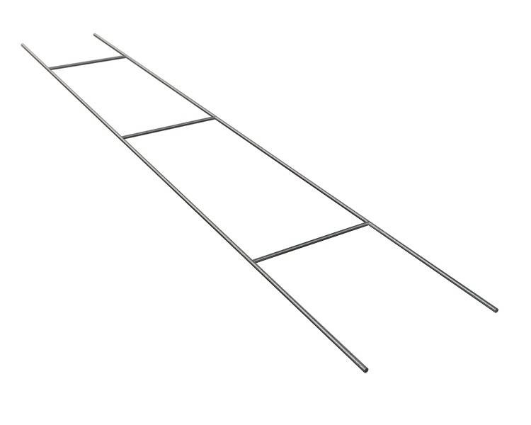 Galvanized brick ladder - 15 cm * 3 m