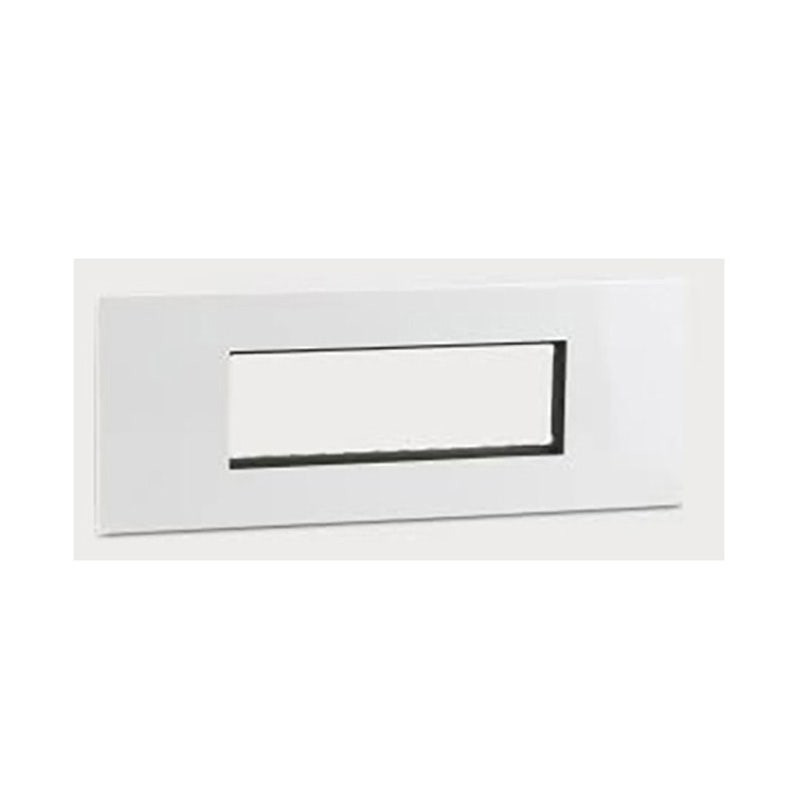 LEGRAND - Cover Plate with Frame Arteor, Indian , 6 Modules, Square, White