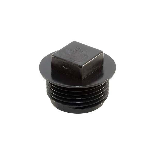 ITCC - PVC Coated Conduit Plug, Steel, Square Head, 1/2"