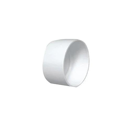 110mm heavy white UPVC stopper
