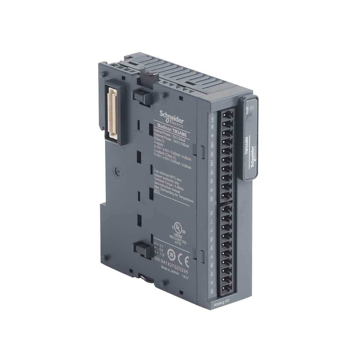 SCHNEIDER - Module TM3, 4 Analog Inputs And 2 Analog Outputs