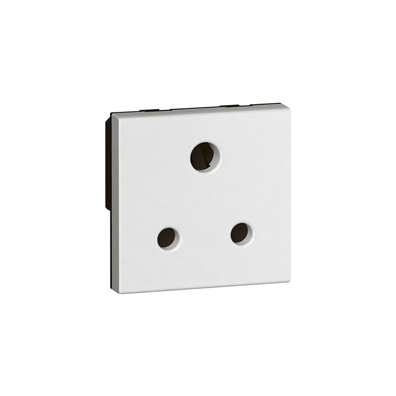 LEGRAND - Socket Outlet Arteor, BS 546, 5A 250V, 2P+E, 2 Modules, White