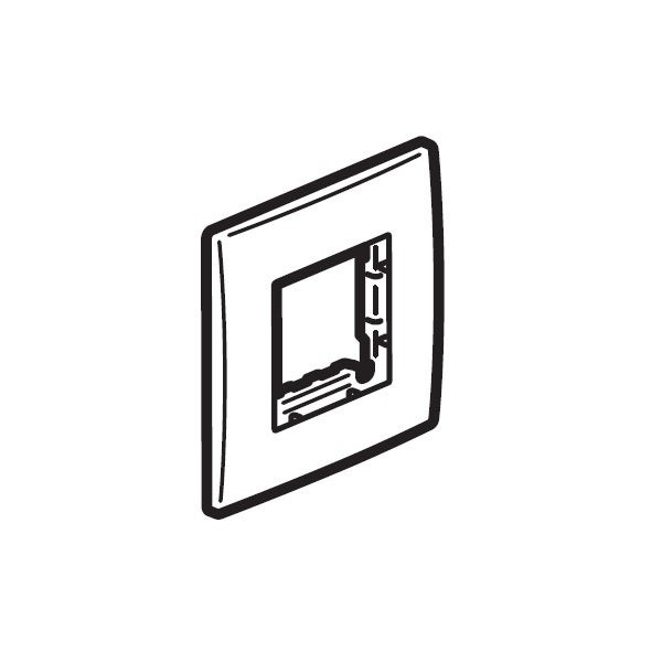 LEGRAND - Arteor Adaptor Mallia, 1 Gang, 2 Modules, Dark Bronze