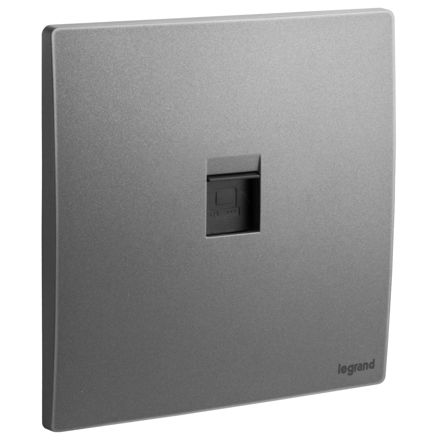 LEGRAND - Data Socket Mallia, RJ 45, Category 6, UTP, Dark Silver