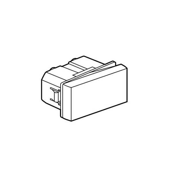 LEGRAND - 2-Way Switch Arteor, 16A, Round, 1 Middle Module,White