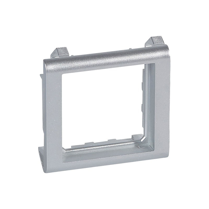 LEGRAND - Thin Wall Support Mosaic, Narrow, 2 Modules, Aluminum