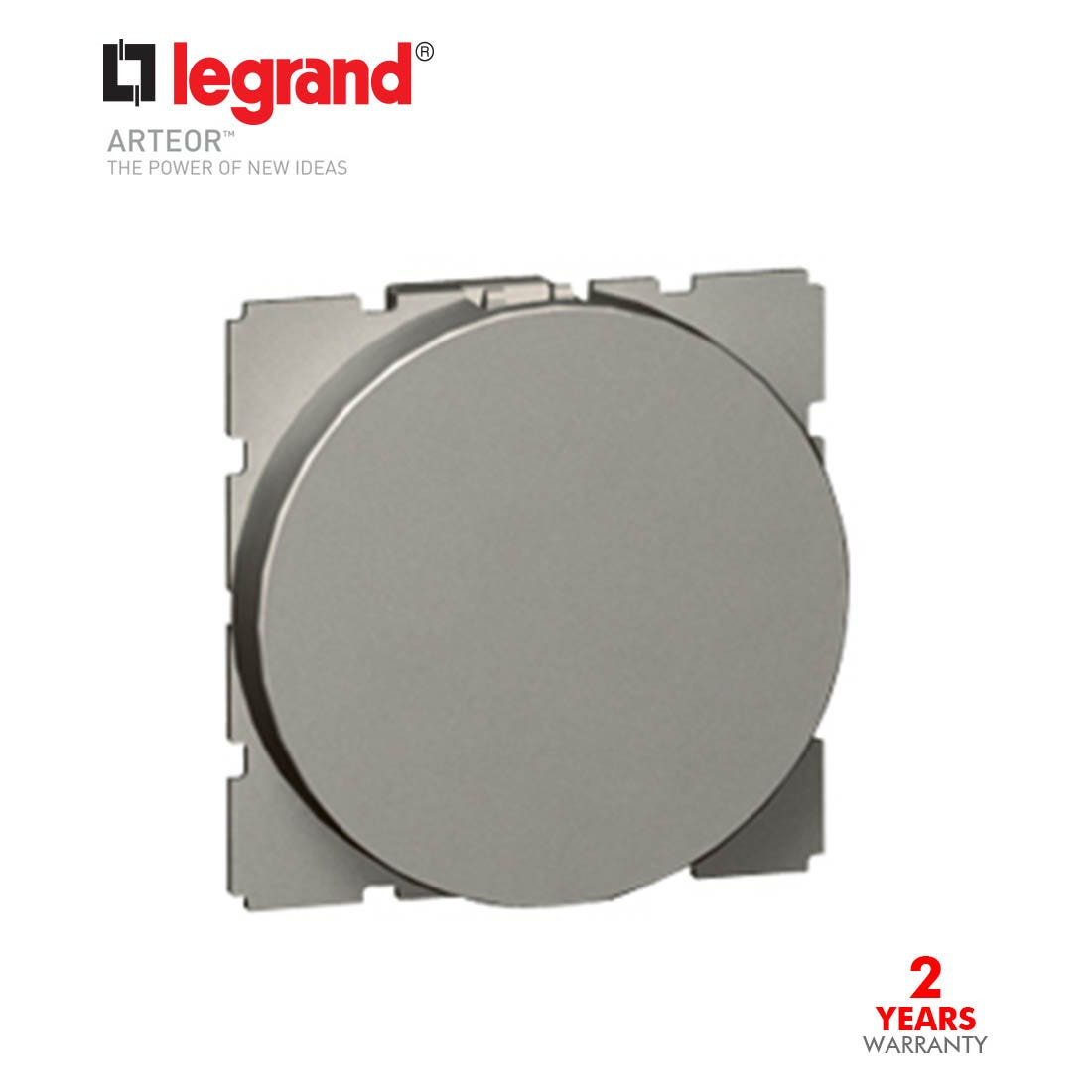 LEGRAND - Blank Module 2Mod Round, Magnes. Arteor