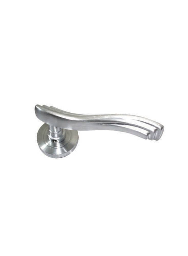 Kali Door Handle Pink Matte Chrome, Model 755