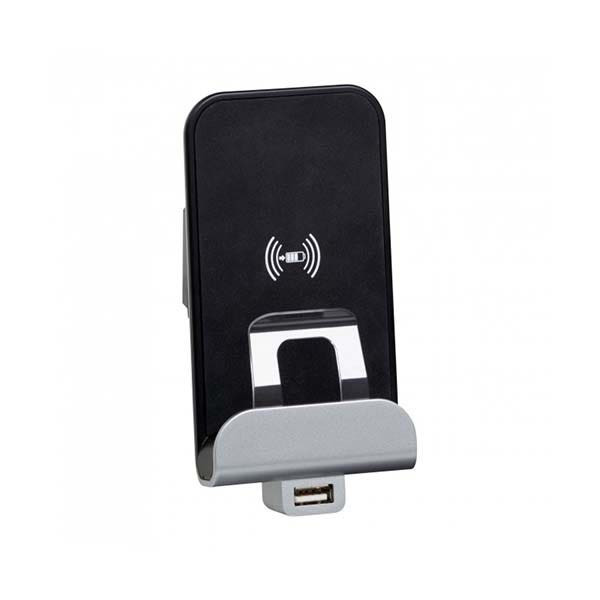 LEGRAND - Wireless Power Charger Arteor, 1 A, 5V/5 W + Type-A 2.4 A/12 W, 2 Modules, White