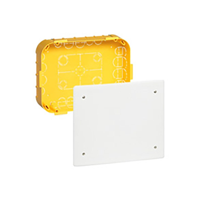 ليجراند - علبة التوصيل Batibox، مع غطاء وبراغي، 160x105x40mm، غطاء 190x135mm، Drywall
