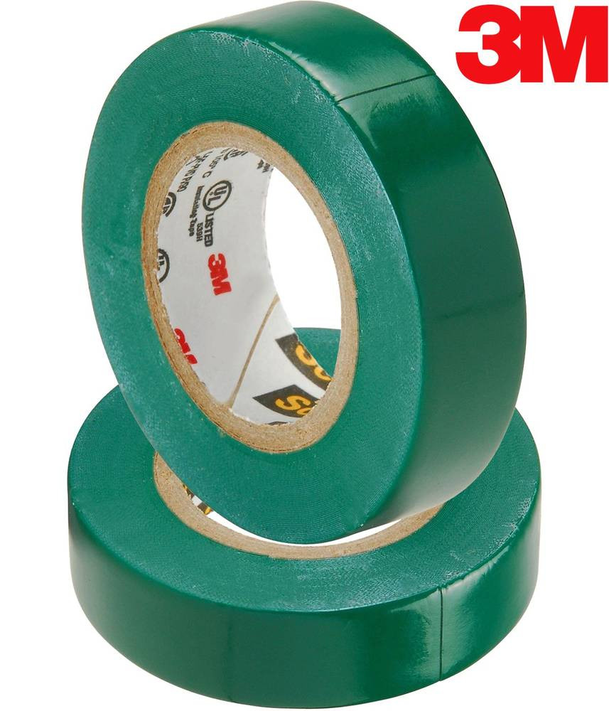Green Vinyl Tape (3/4" * 66 ft) | 3M