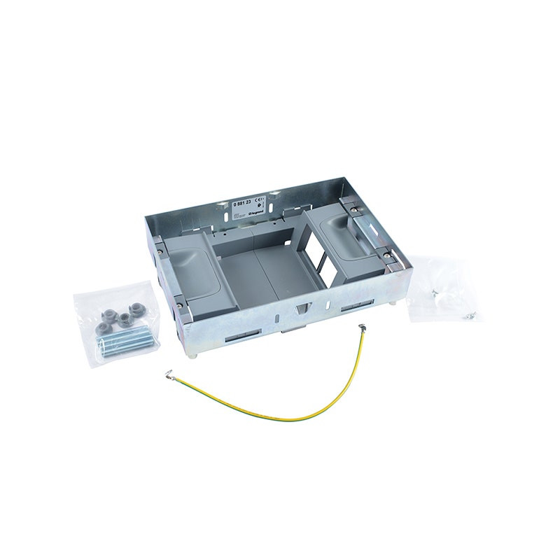 LEGRAND - Flush Floor Box Support Kit, for Sockets in Fixed Vertical Position, 8 (2x4) Modules