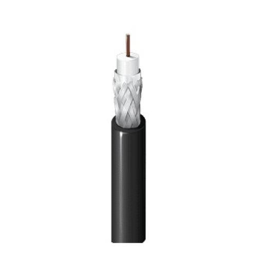 BELDEN-Coaxial Cable-RG-6-AWG 18-AL-PVC-CM-Black