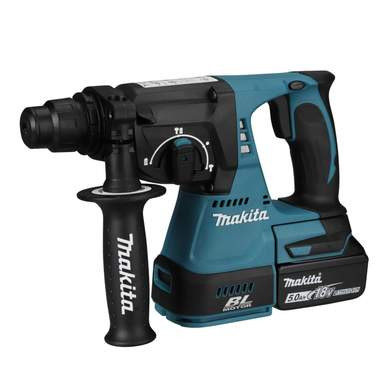 Cordless Brushless Rotary Hammer For Concrete , Wood , Steel , 24mm , 18V , 3.8kg