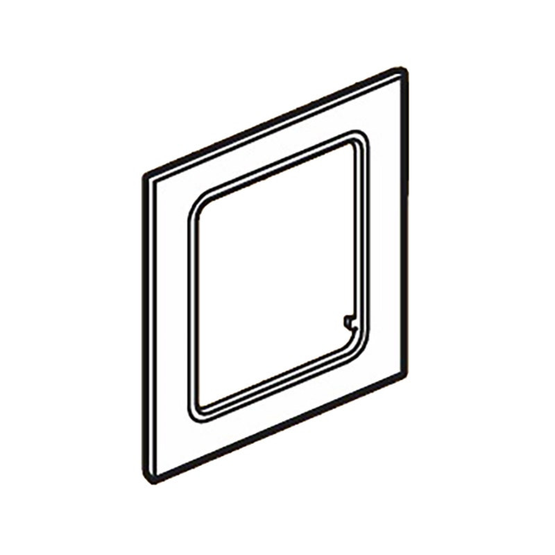 LEGRAND - Plate Arteor, for Central Unit, Stainless Steel