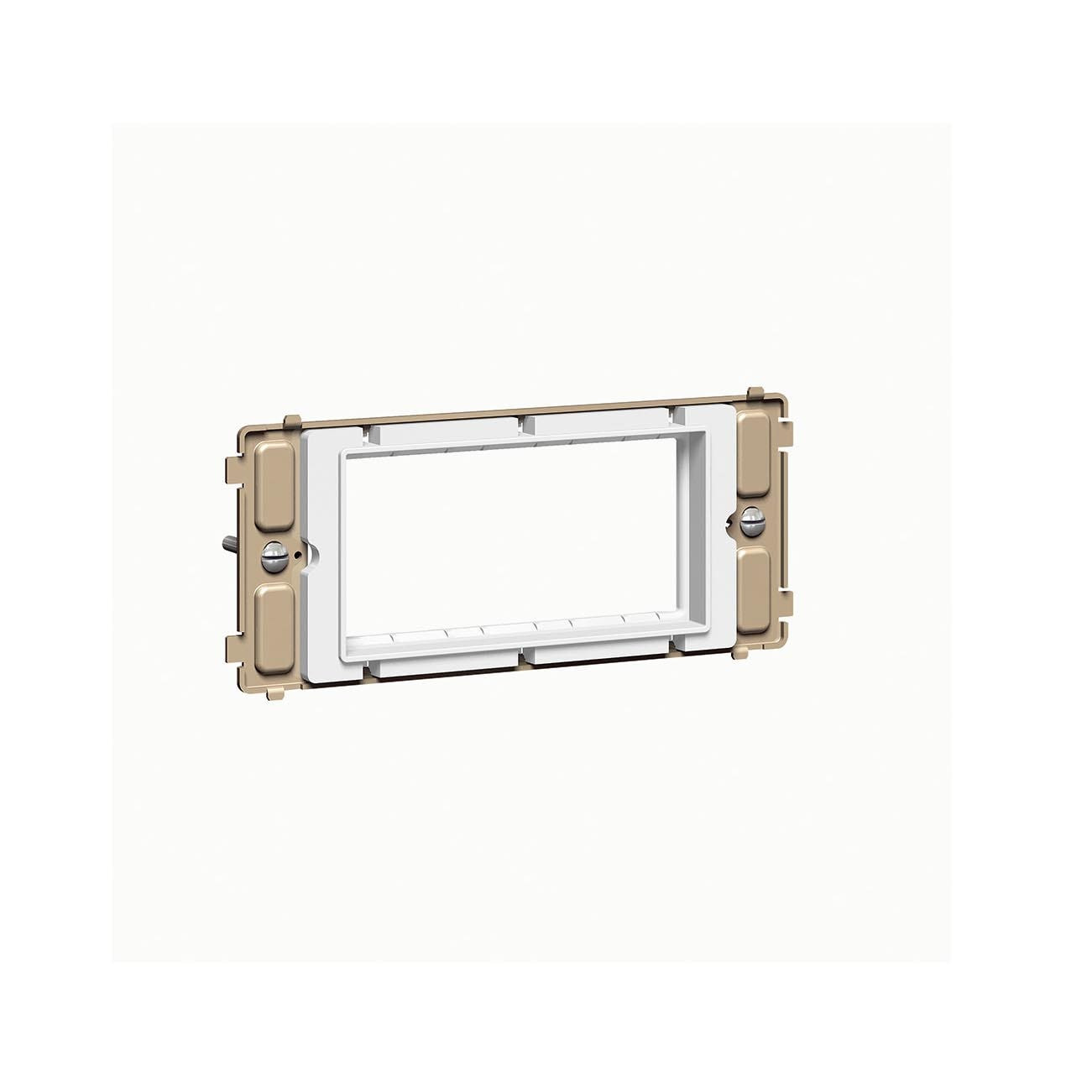 LEGRAND - Yoke Synergy for 2 Gang Mosaic Front Plate, 4 Mosaic Modules