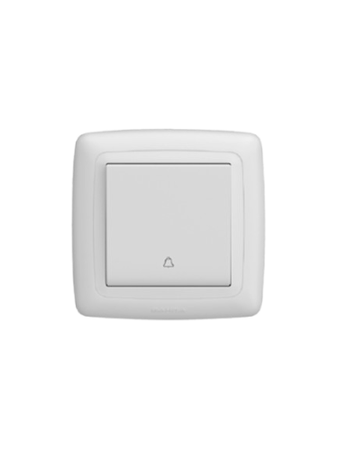 G1-BELL - SWITCH-YT1010B.GW - White Yana Bell Switch