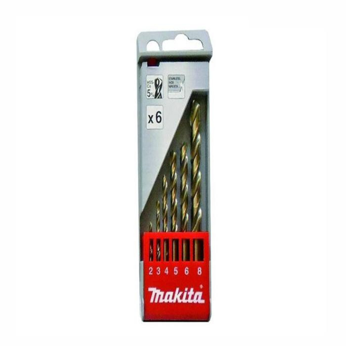 Accessories, 6 Pcs HSS-Co metal drill set