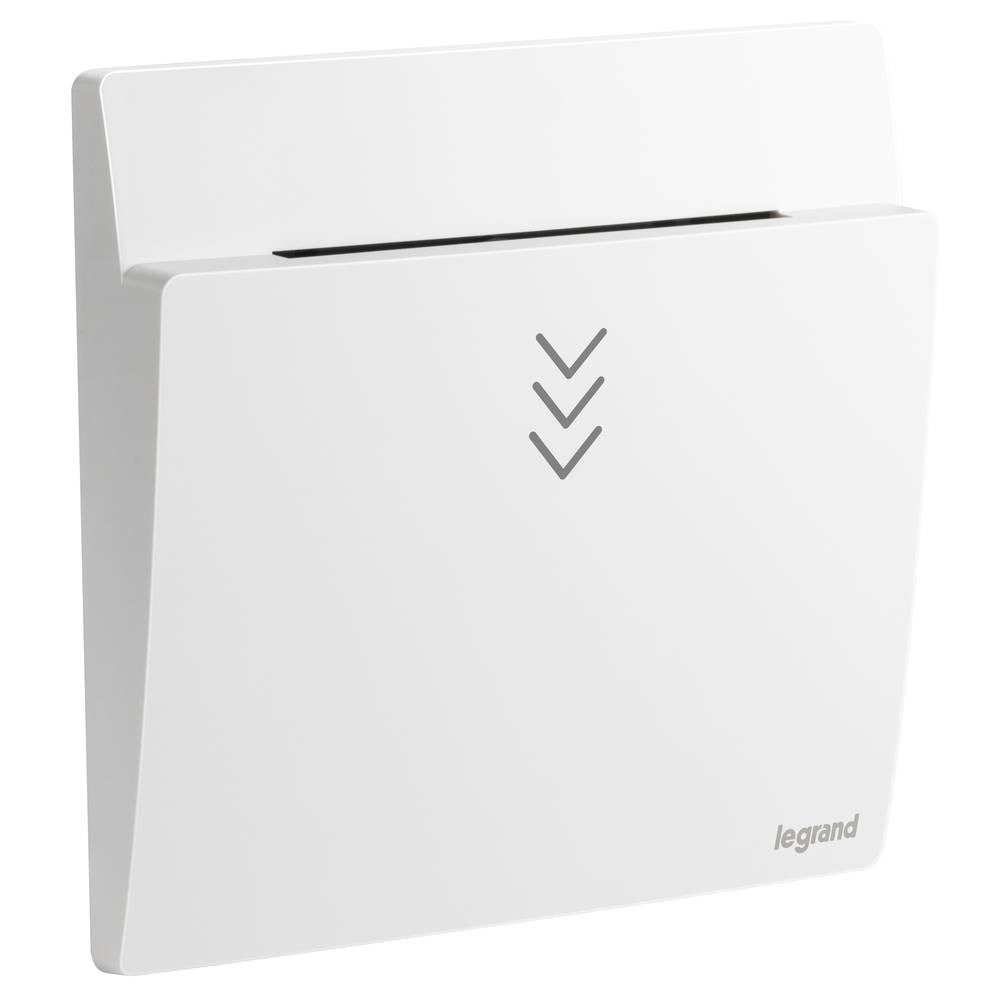 Legrand - Malia RFID Card Key - 30 Seconds - 230V - White