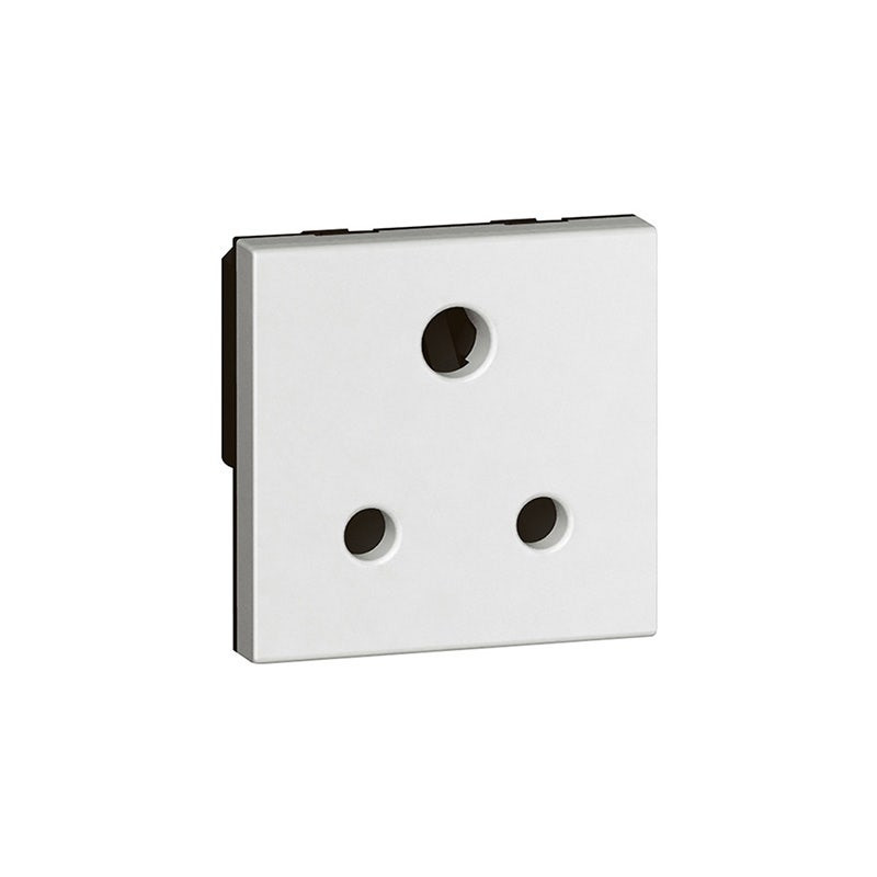 LEGRAND - Socket Outlet Arteor, Swiss, 10/16A 250V, 2P+E, 2 Modules, White