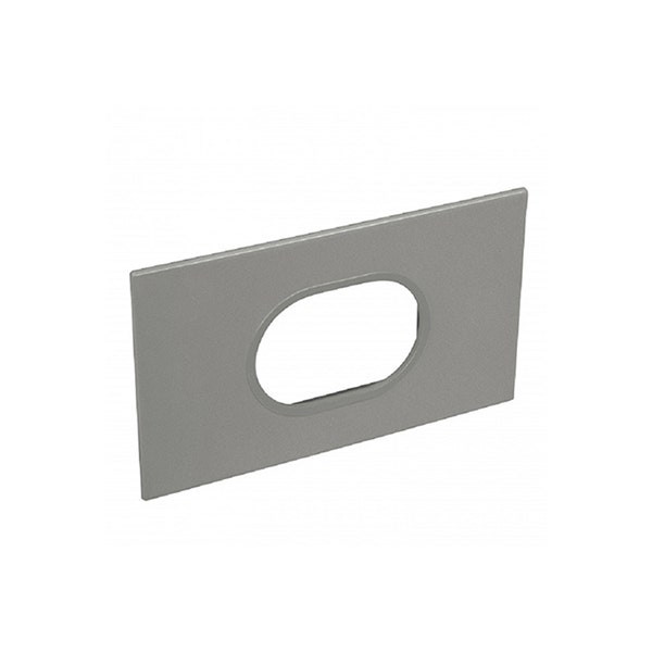 LEGRAND - Plate Arteor, BS, Round, 3 Modules, 2 Gang, Magnesium
