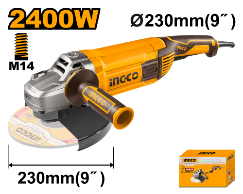 ANGLE GRINDER 2400W 9"صاروخ قص 2400 واط 9 بوصة