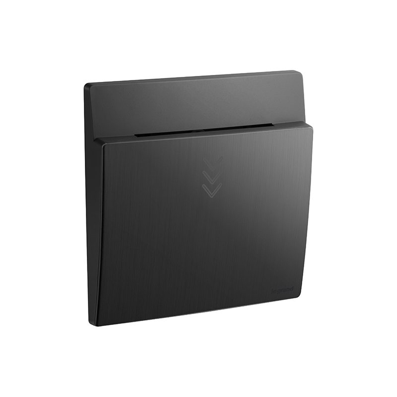 LEGRAND - Key Card Switch Mallia Senses, 1 Gang, 12V, Brushed Black